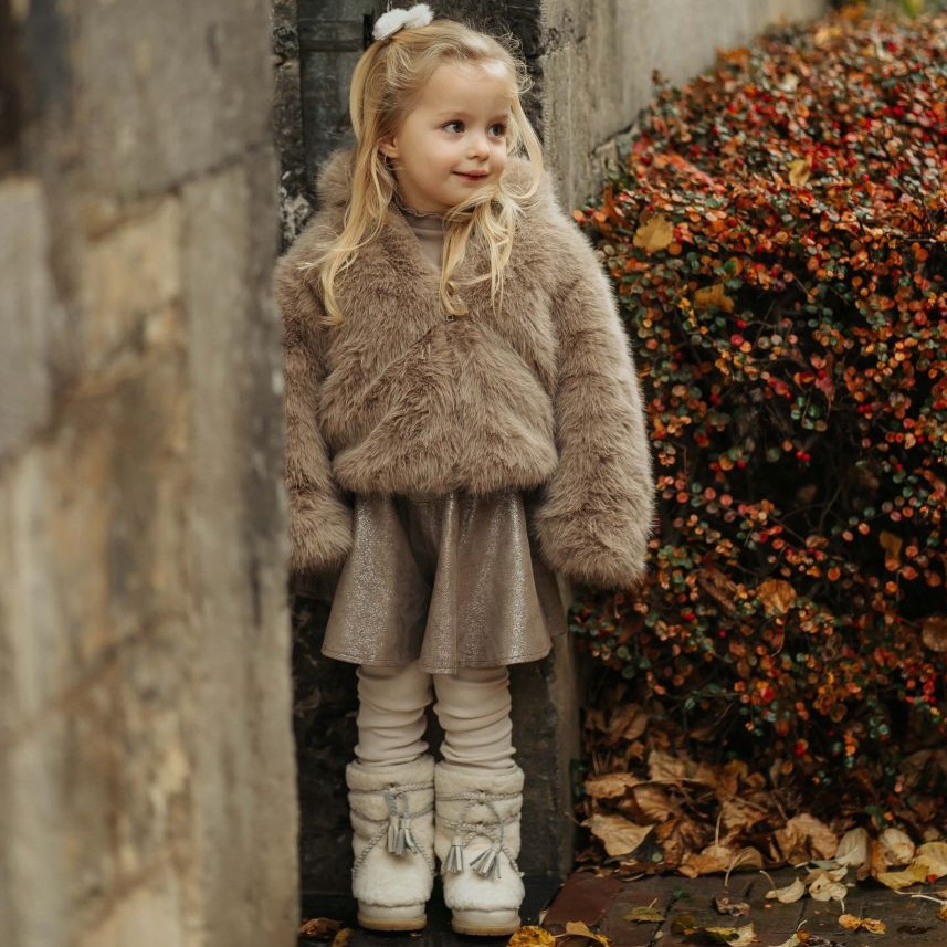 Giese Leather Shorts Iron Grey Metallic