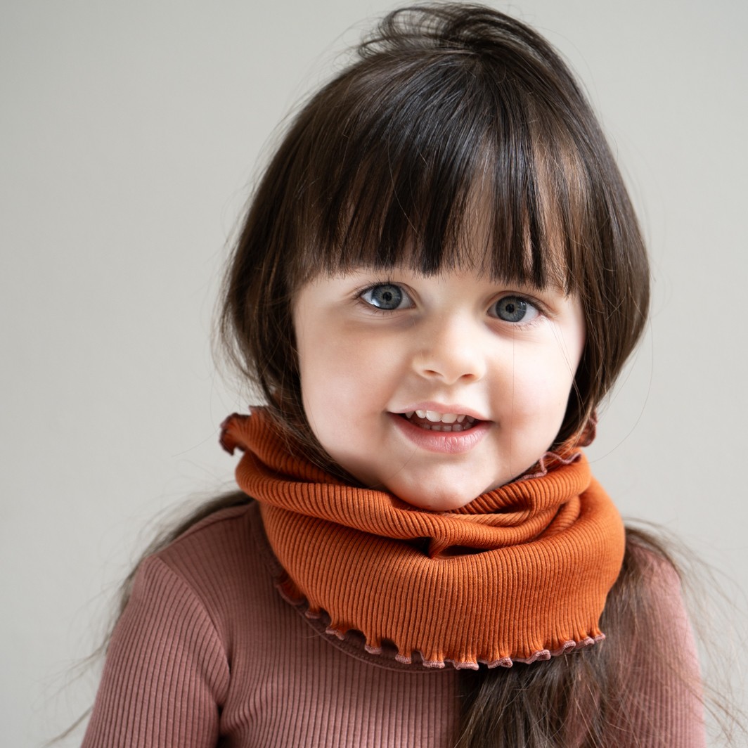 Meino Wool Aha Rust Tube Scarf