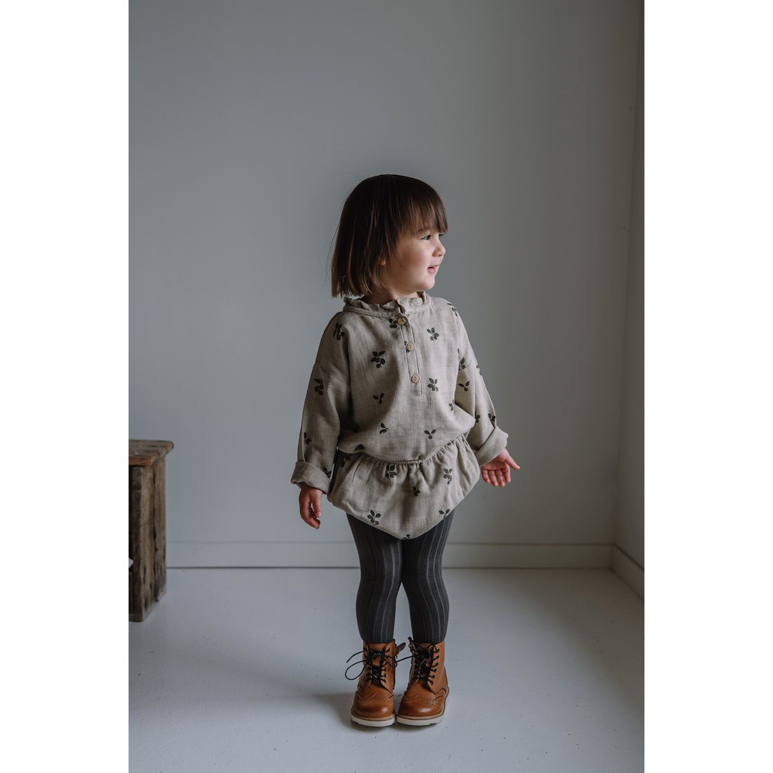 Olympe Blouse & Ami Bloomers | Greige Plums