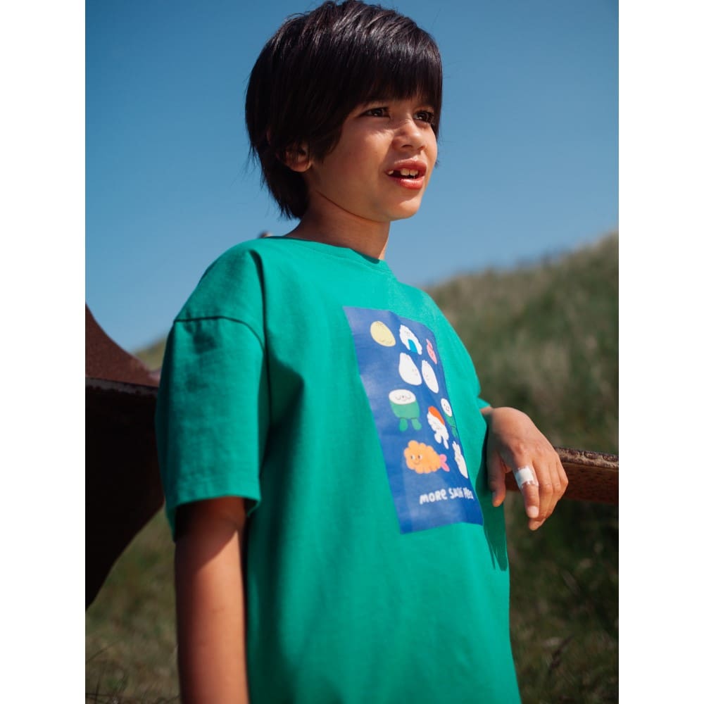 More Sushi Please Tshirt Summer green
