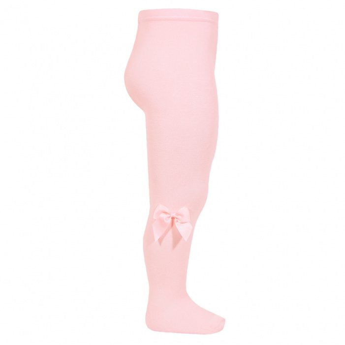 Tights W/ Side Grossgrain Bow | Pink (500)