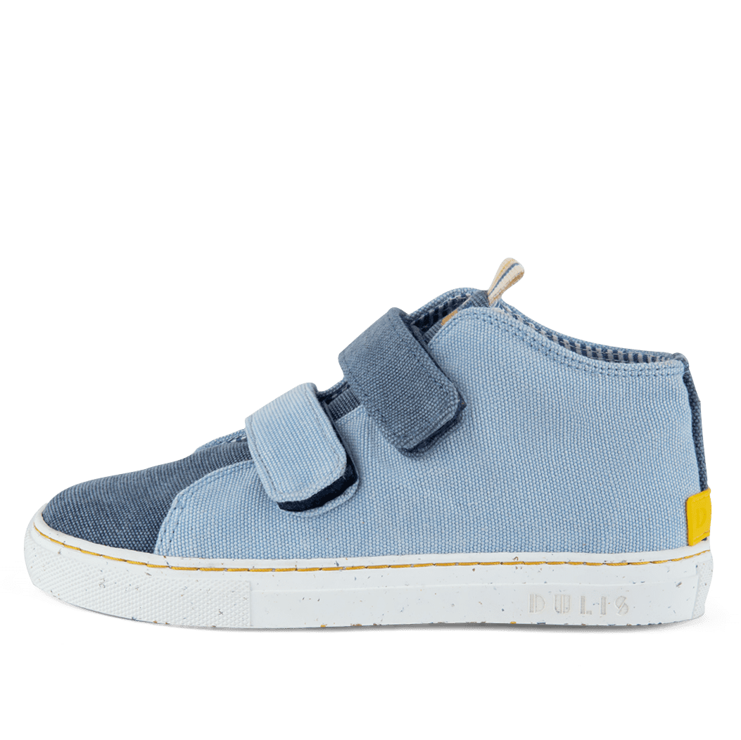 Navy/Blue Eco Strap Mid Sneakers