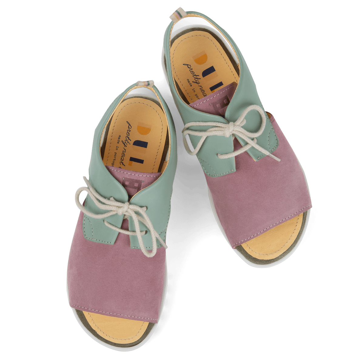 Lace Up Sandals | Rose/Anis