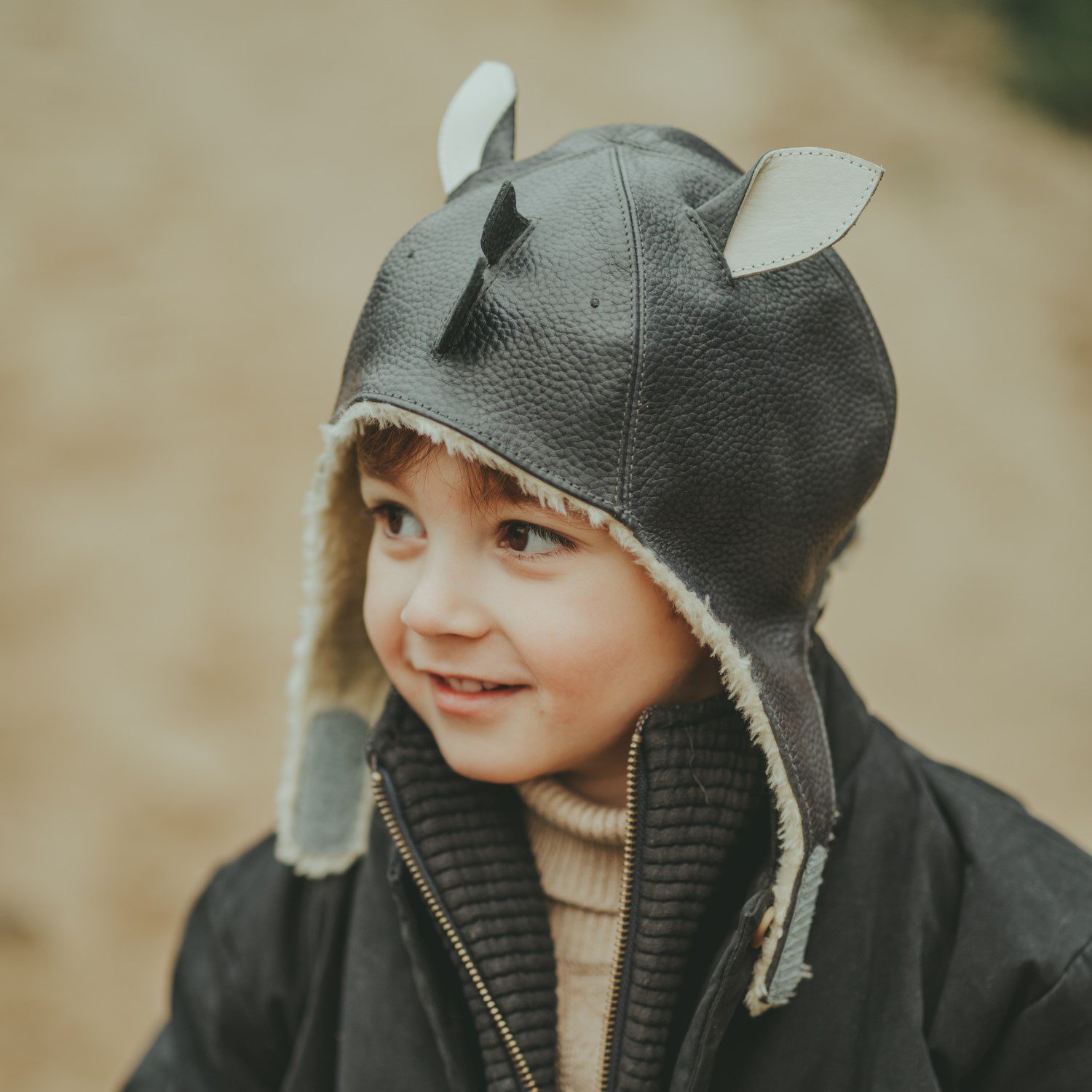 Kapi Special Hat | Rhino | Petrol Grain Leather