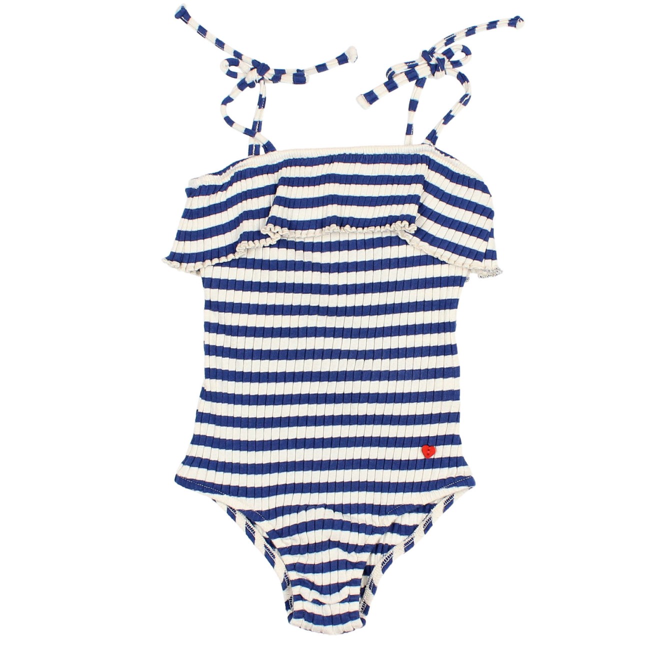 Rib Stripes Swimsuit