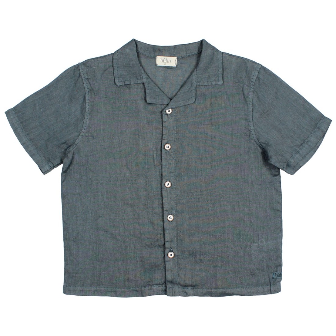 Linen Shirt | Blue Teal