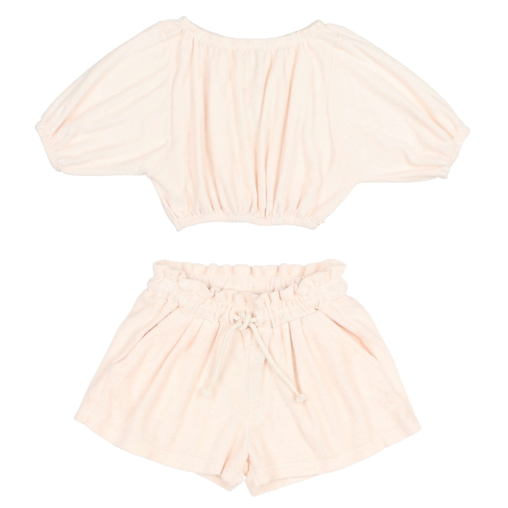 Terry Sweatshirt & Terry Shorts