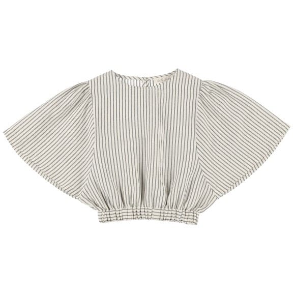 Top Butterfly | Medium Gray Stripe