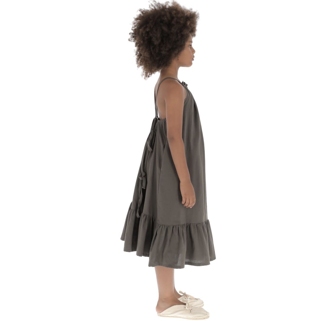 Dress Halter Neck | Volcanic Earth