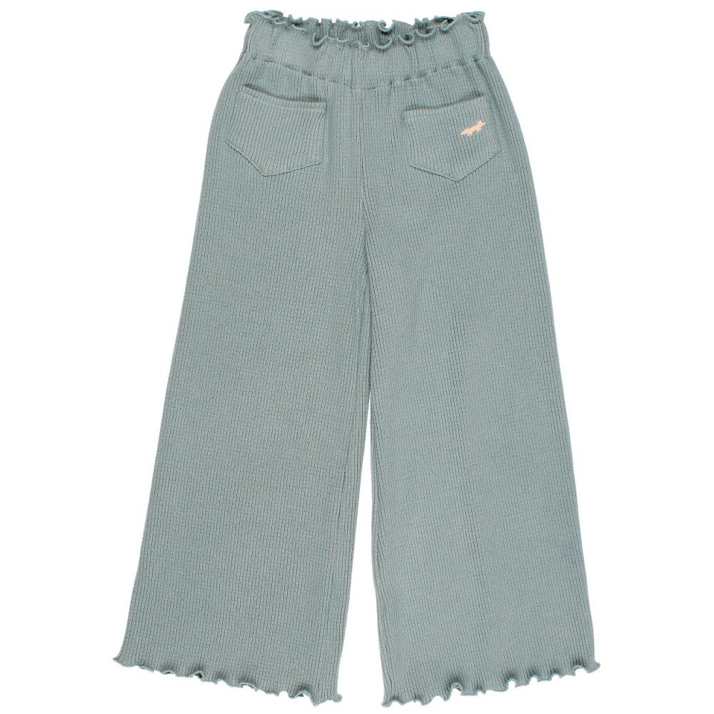 Soft Rib Ruffle Top & Pants