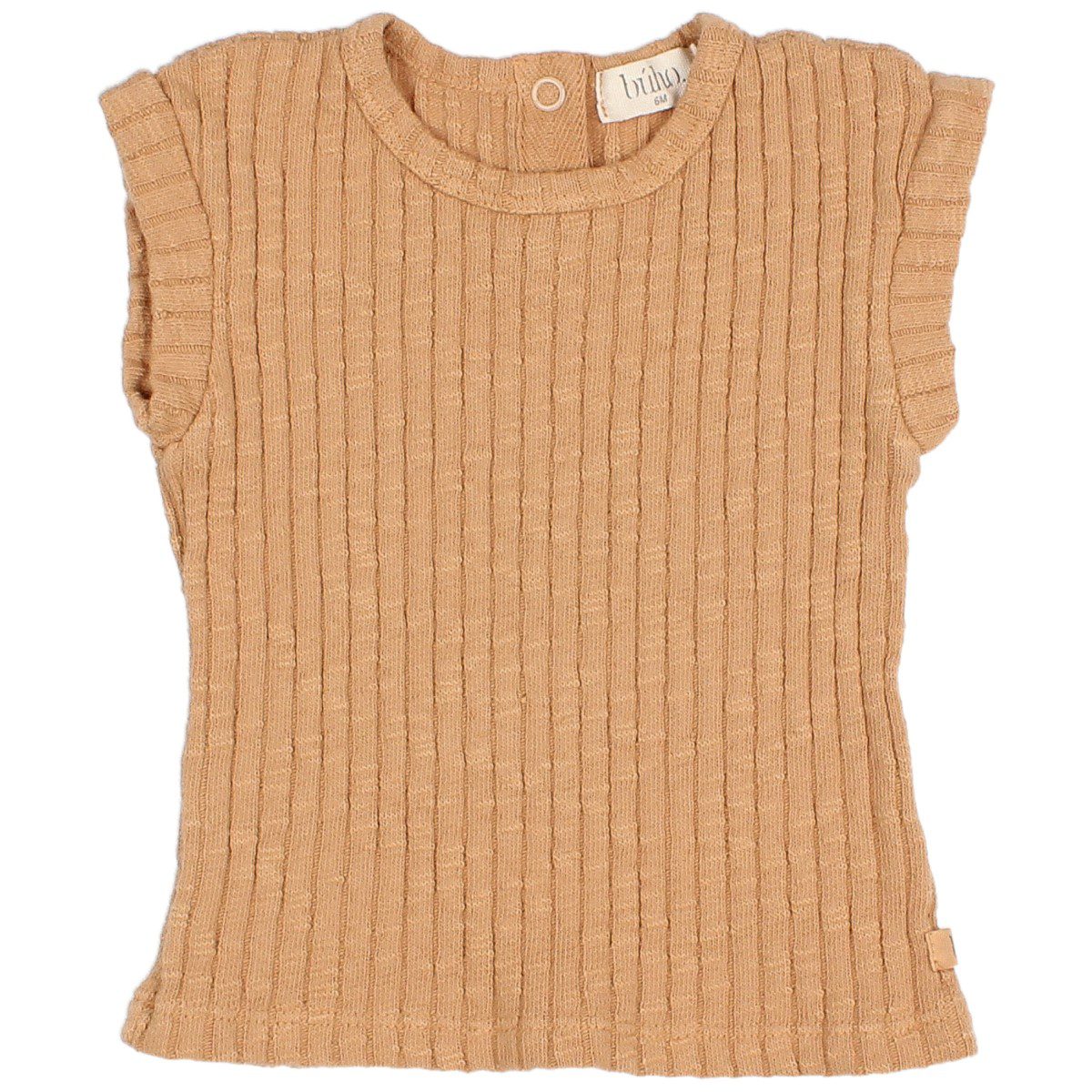 BB Rib T-Shirt & Culotte | Caramel