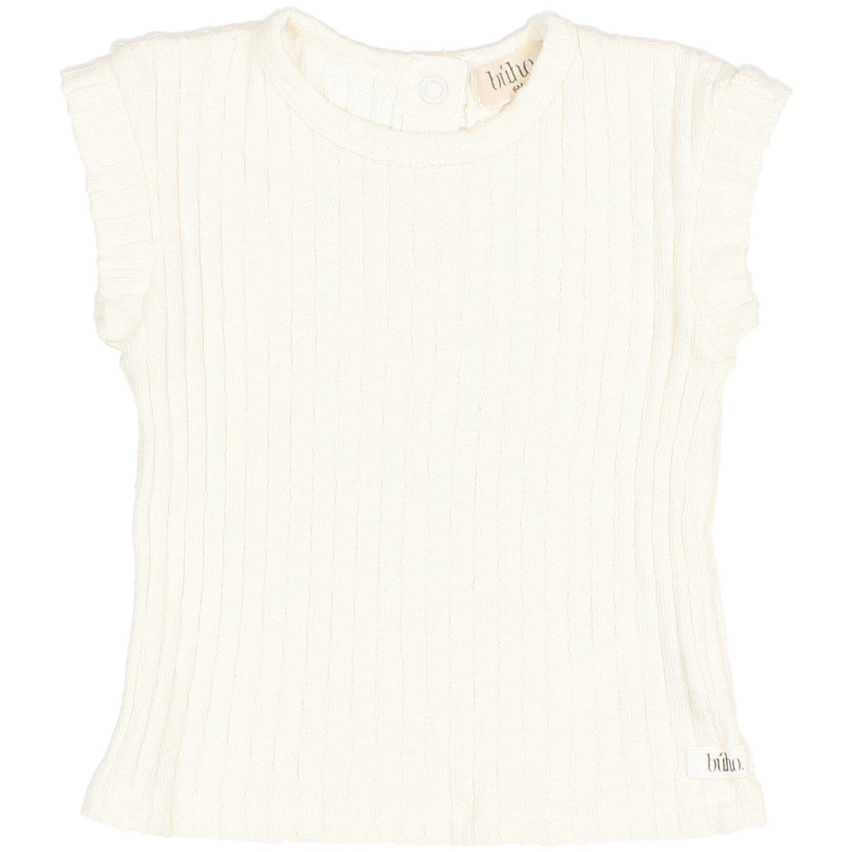 BB Rib T-Shirt & Culotte | Ecru