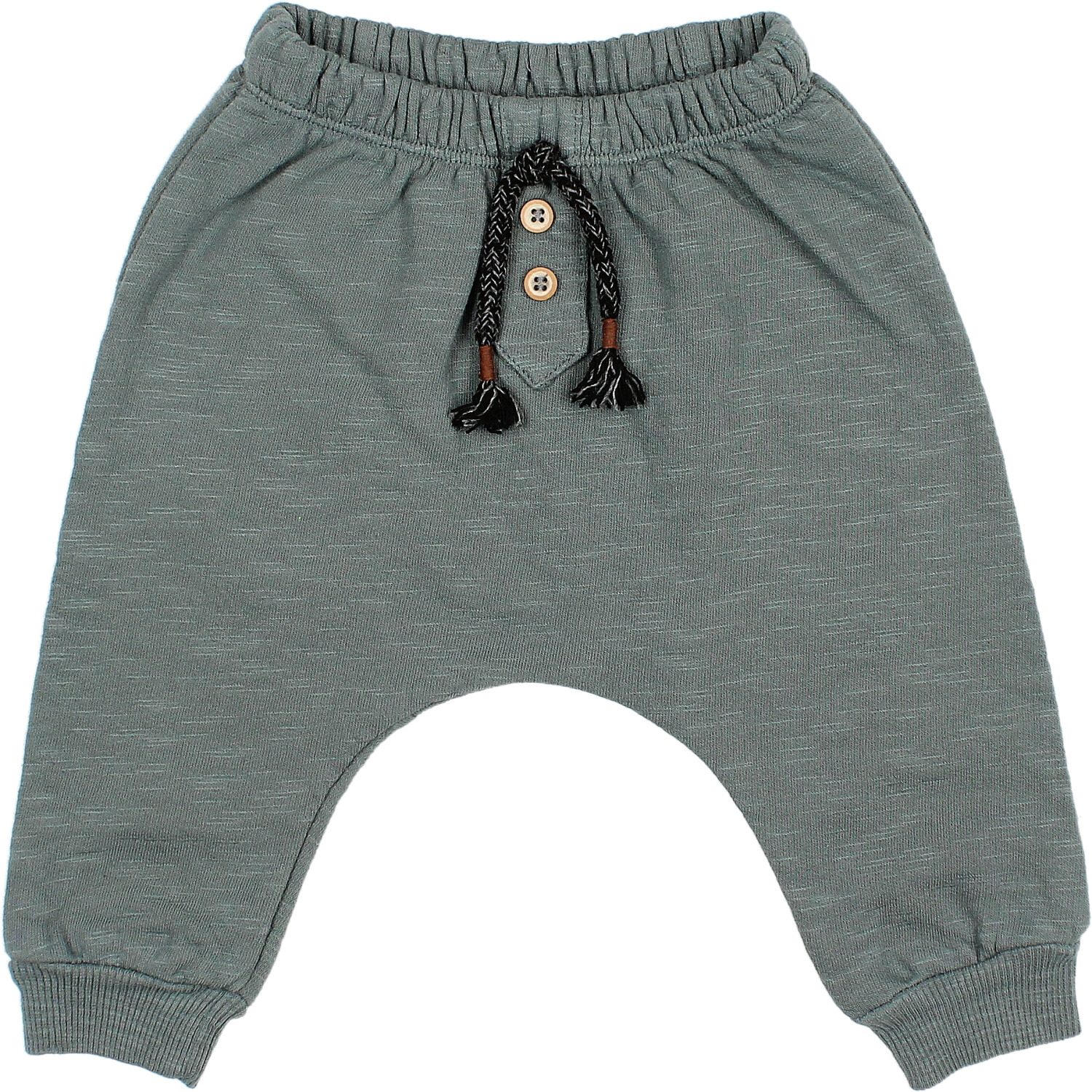 Stone Cabana top & North Sea Baby Fleece Pants