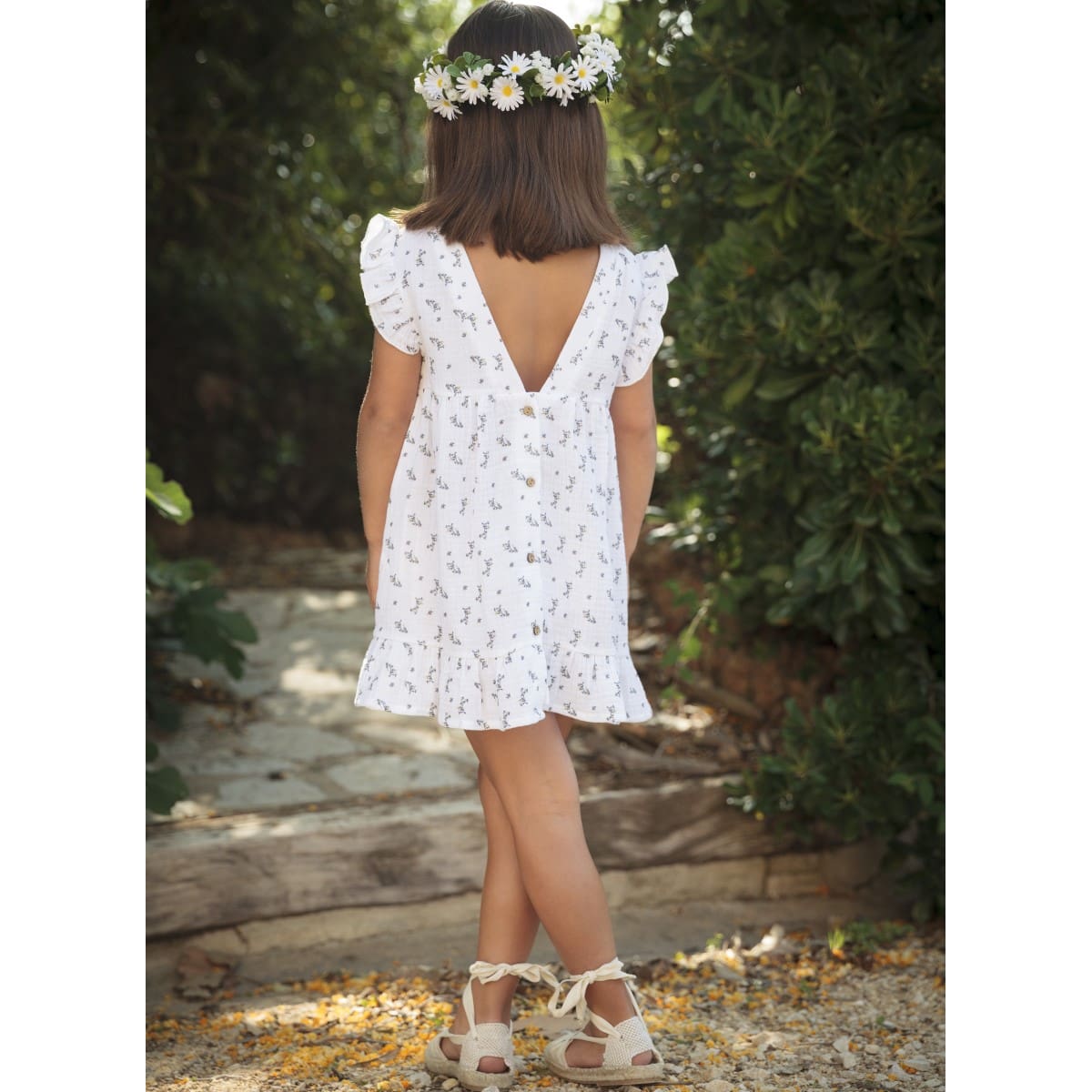 Claval Dress W/ Frills