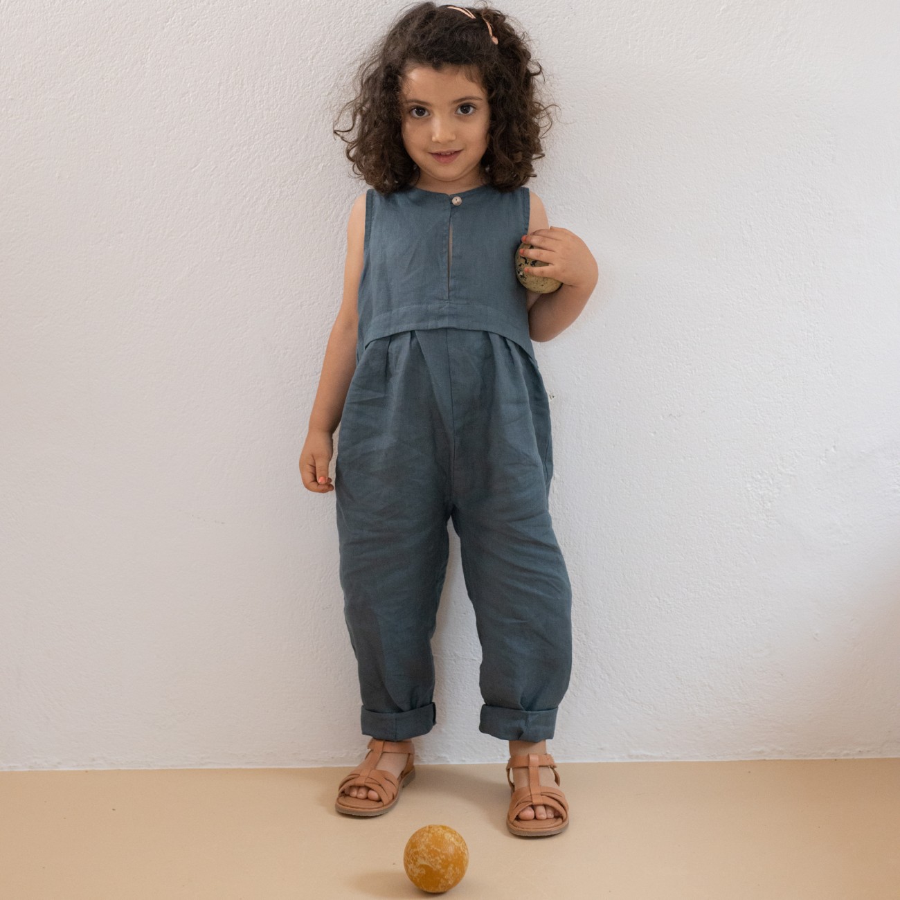 Alexia Jumpsuit | Petroleum