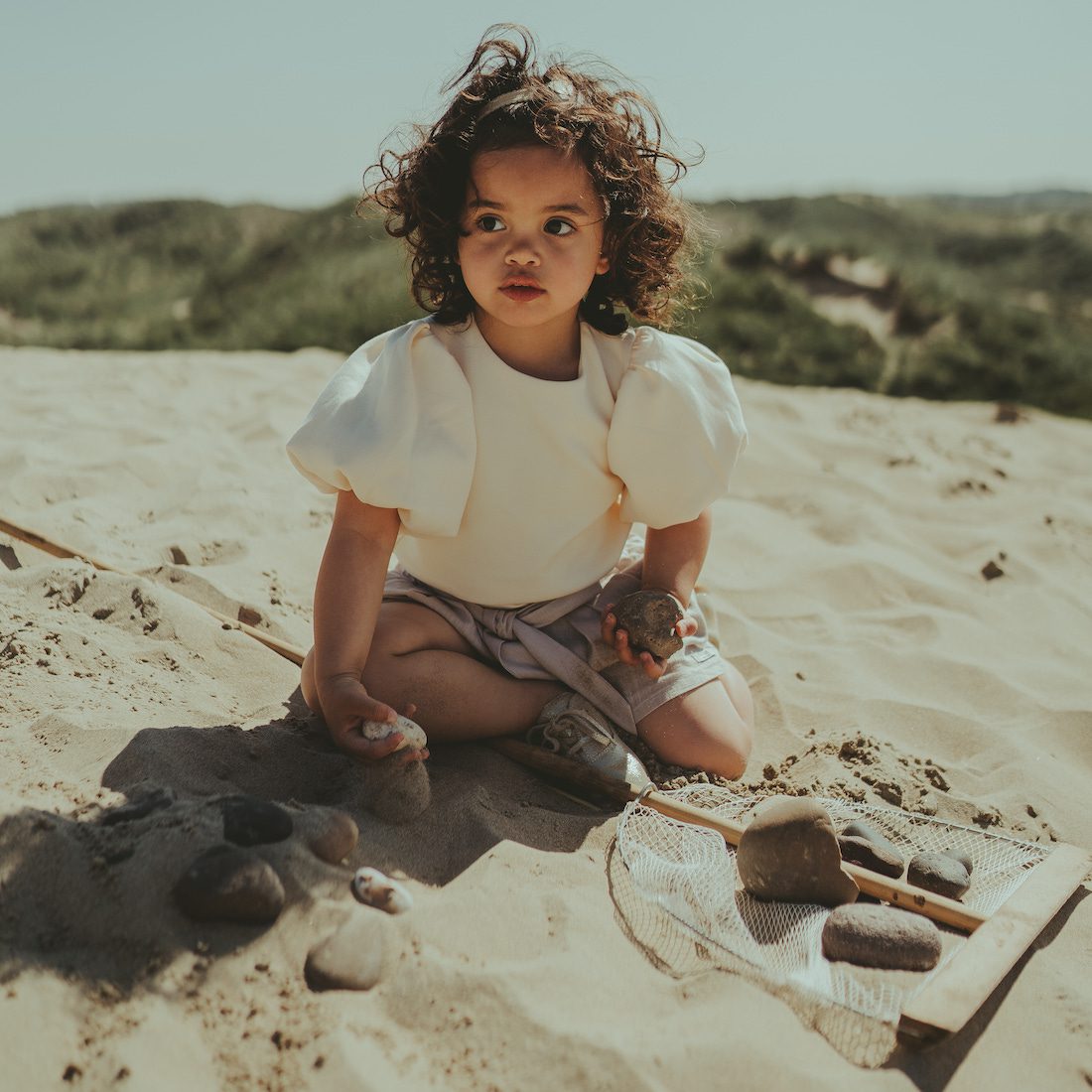 Phiphi Top & Enta Trousers | Water Lily