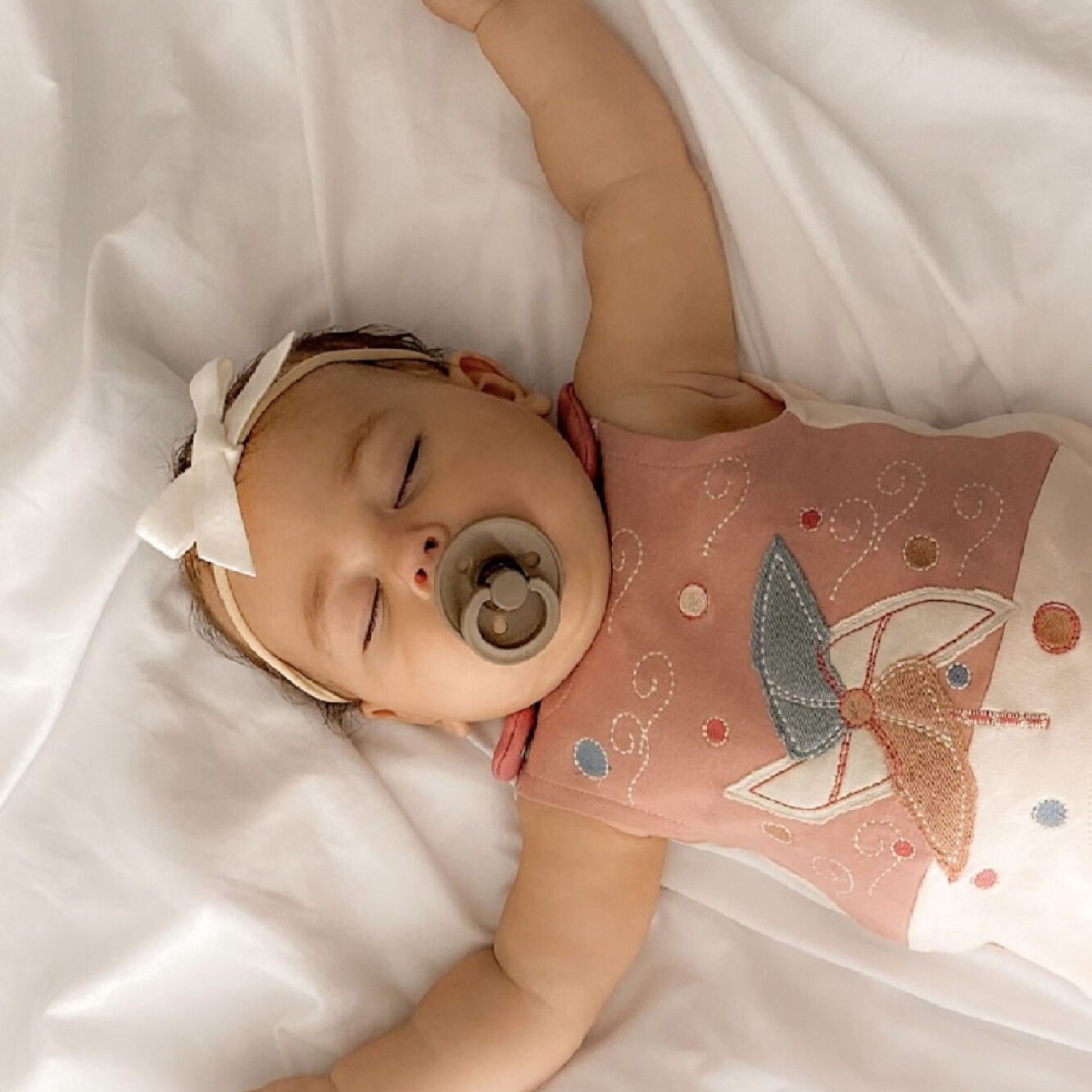 Appliqué Tank & Bike Short Set | Pinwheel