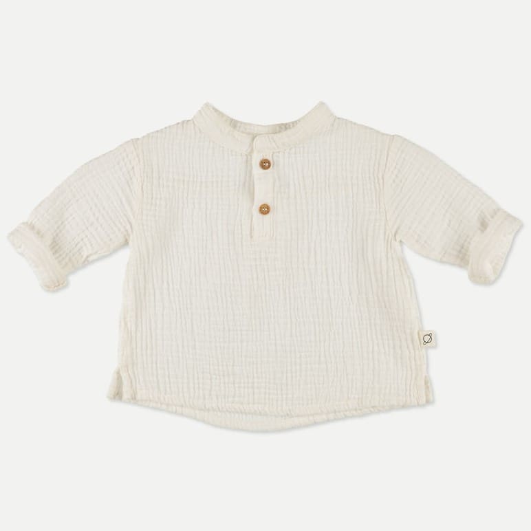 Aran Soft Gauze Top & Julian Shorts | Ivory/Shapes