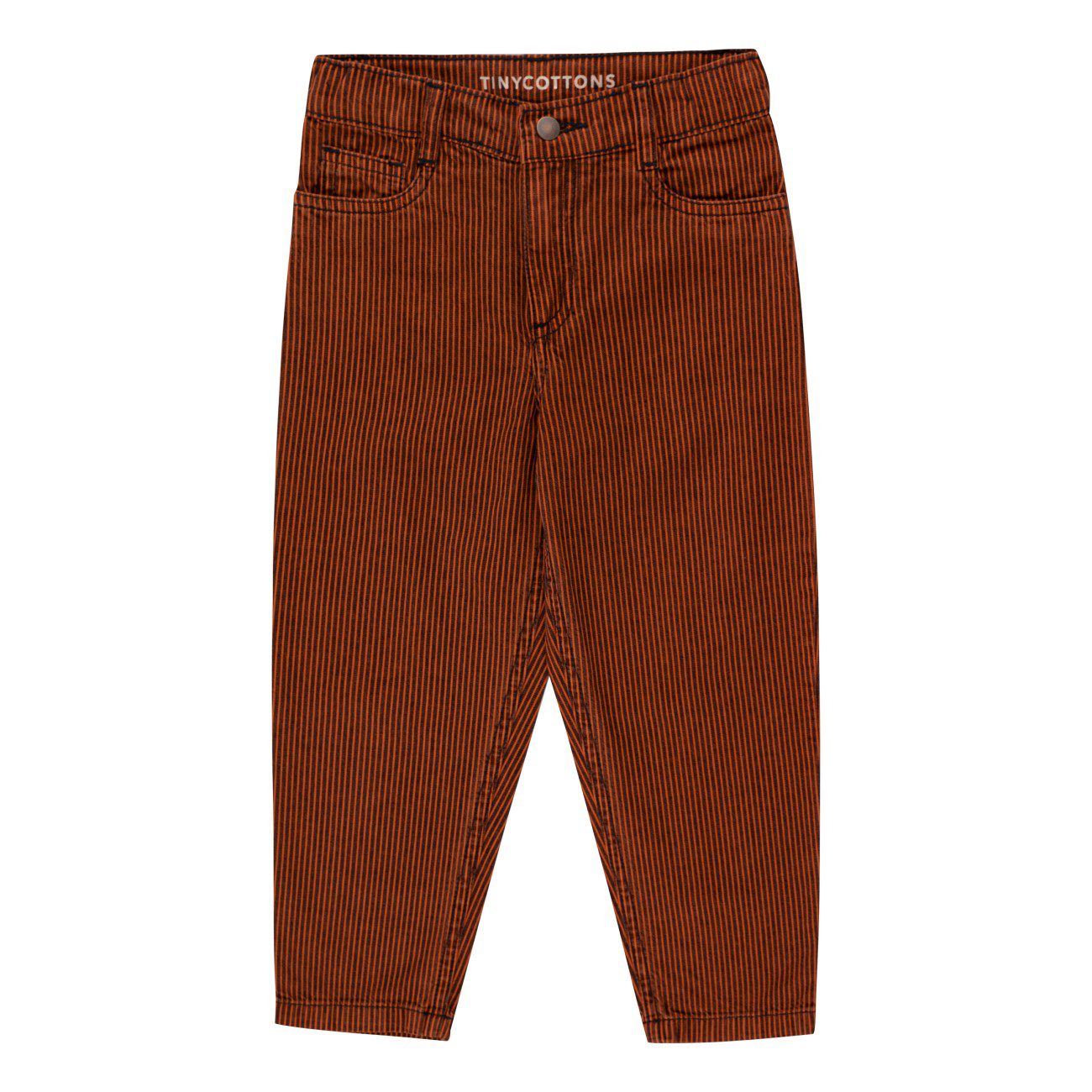 Stripes Denim Baggy Jeans