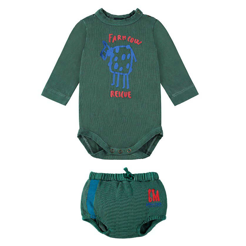 Body Farm Cow Rescue & Bloomer Side Stripe