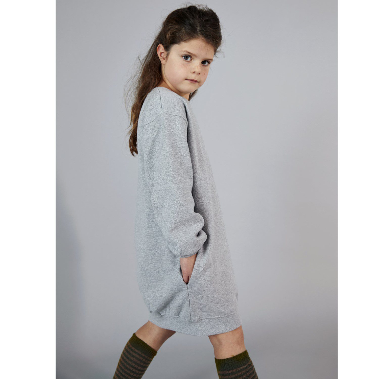 Dropped Shoulder Dress | Rustic Clay