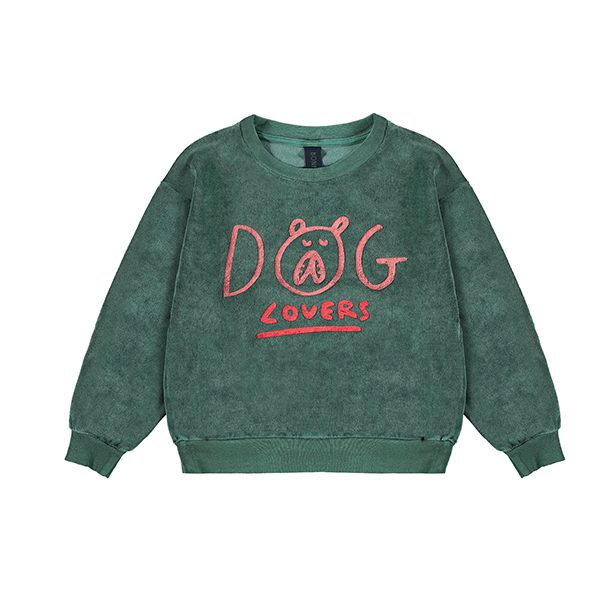 Sweatshirt Velvet Dog Lovers