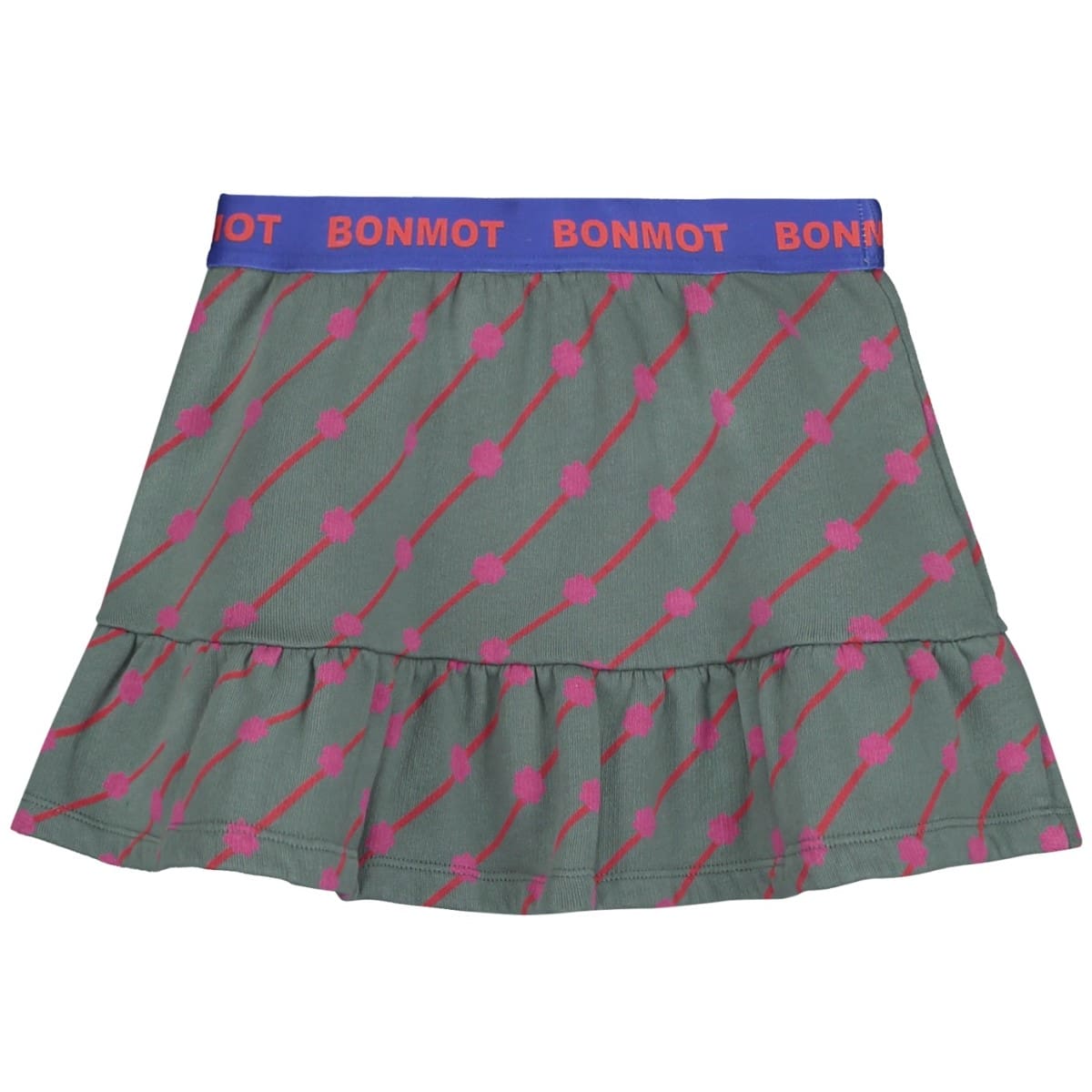 Short Skirt Allover Flowers