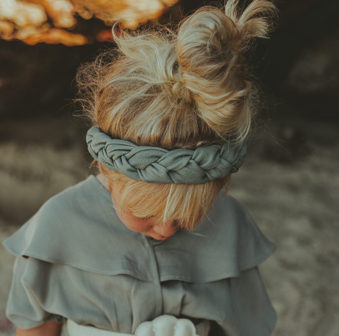 Senza Headband | Jade Sheep Leather