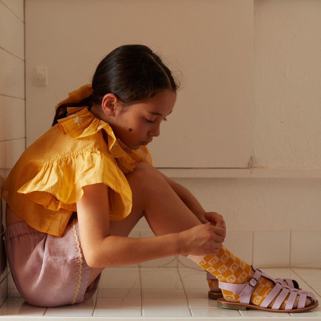 Silvie Blouse | Organdie Mango