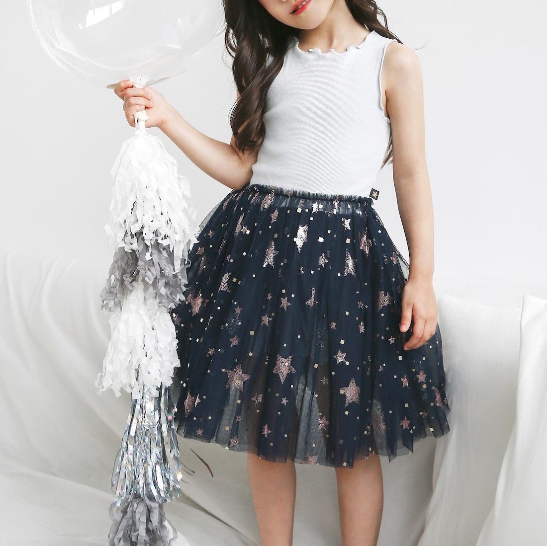 Aurora Sparkle Tutu Dress | Navy