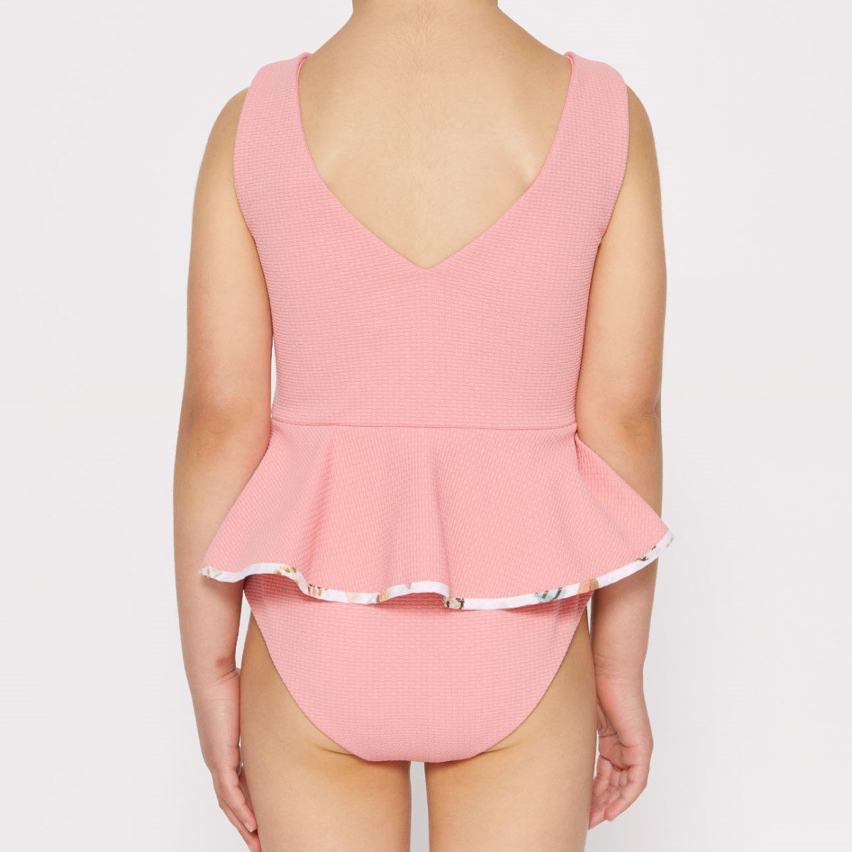 Bumby Piping Gramercy Maillot | Pink Sands Print