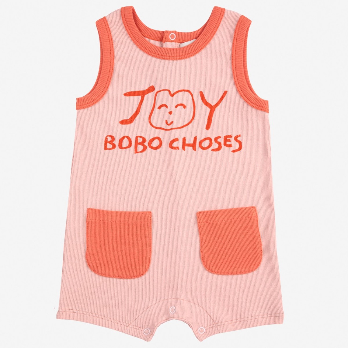 Smiling Pink Playsuit