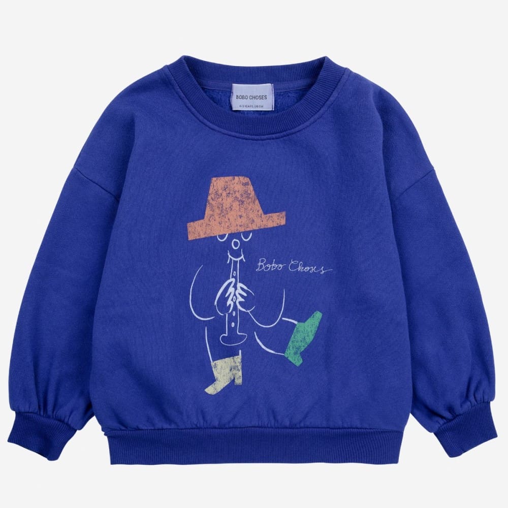 Magic Flute Player Sweatshirt