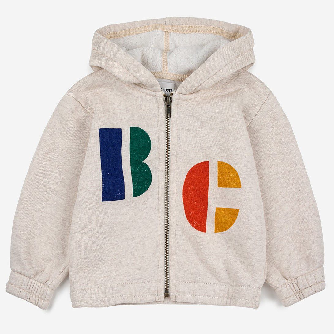 Multicolor B.C Zipped Hoodie