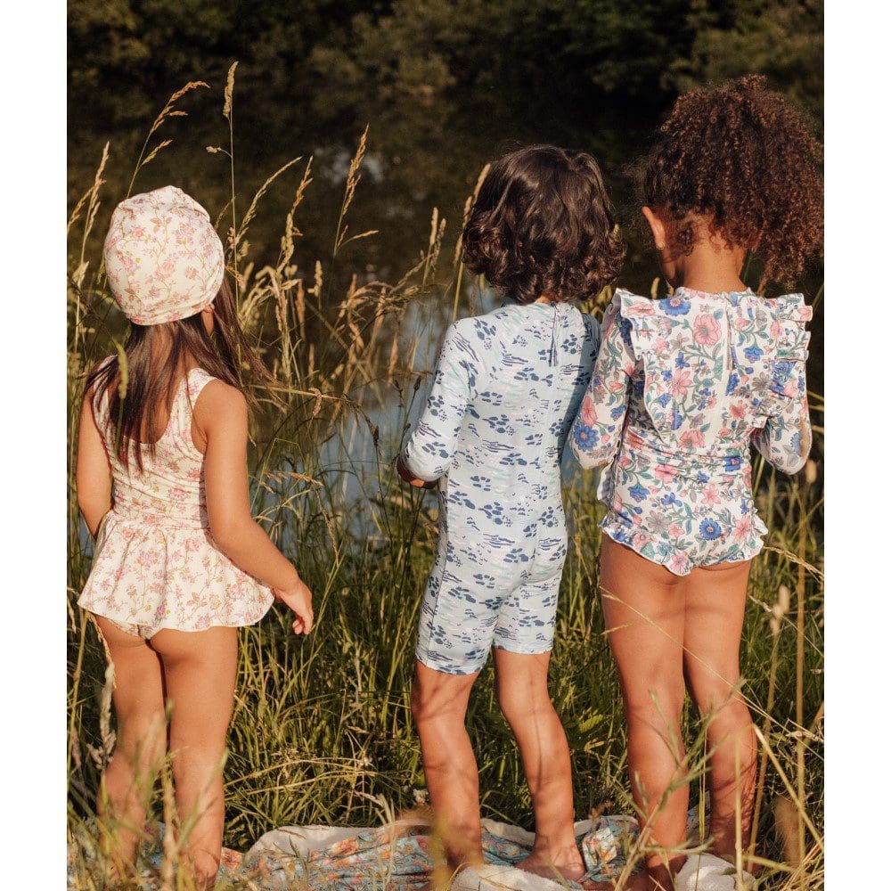 Bathing Suit Aurelie | Blue Summer Meadow