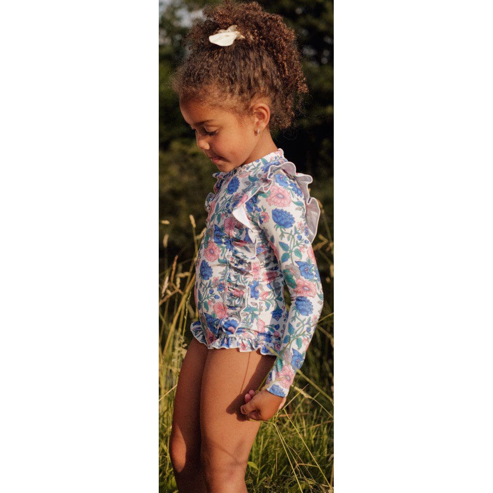 Bathing Suit Aurelie | Blue Summer Meadow