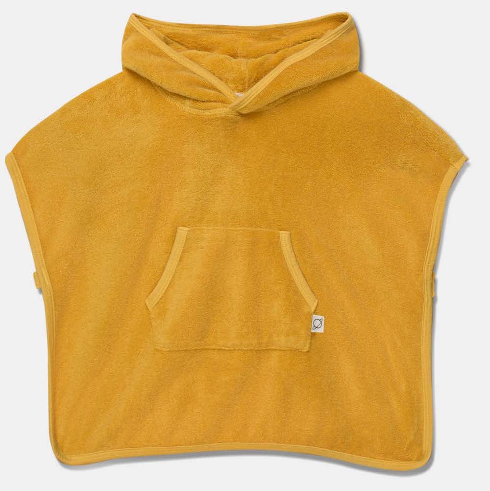 Hooded Poncho Towel | Yellow