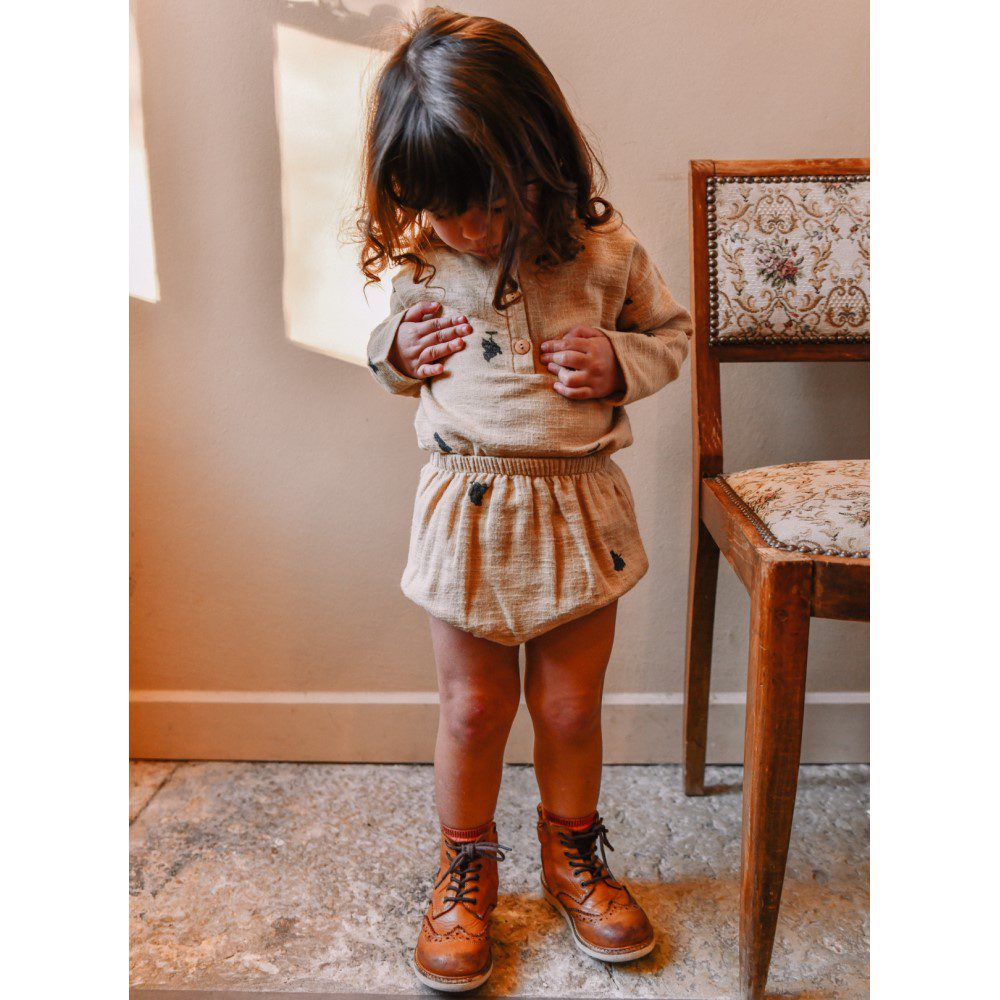 Olympe Blouse & Ami Bloomer | Bronze Grapes