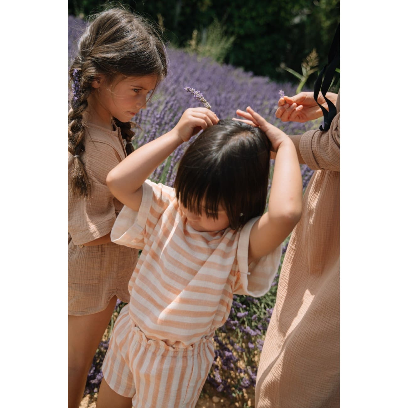 Blouse Praline & Shorts Georgette