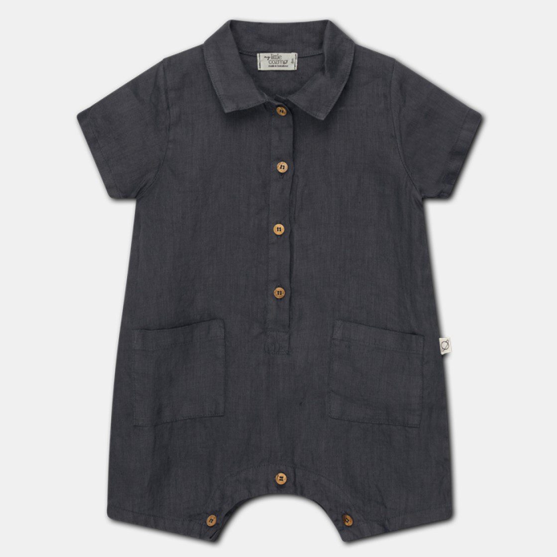 Brad Linen Jumpsuit | Anthrarcite