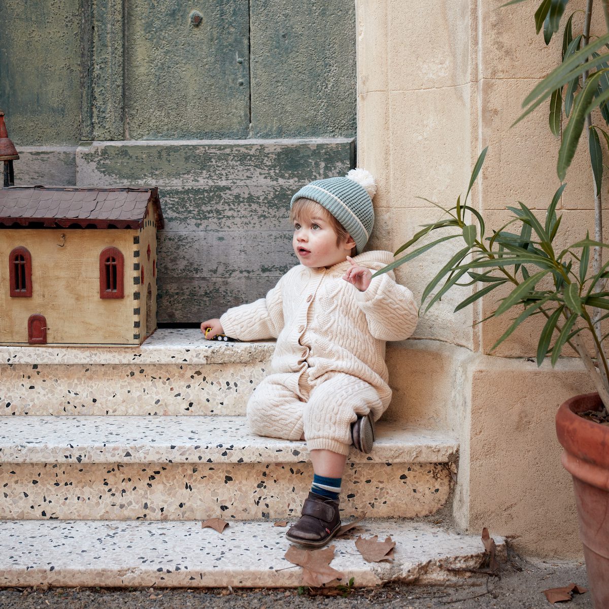 Pilot Jumpsuit David Cream