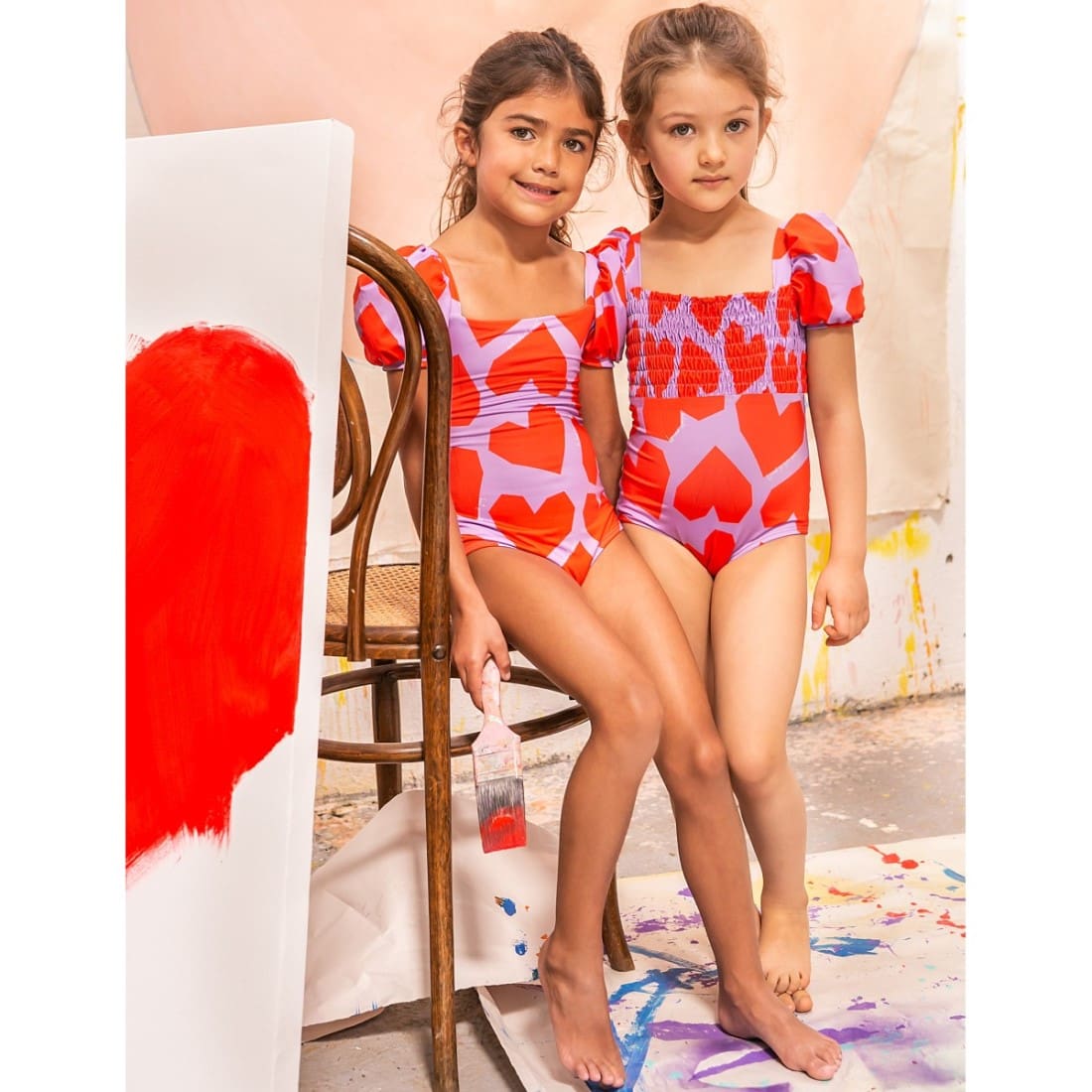 Heart Bubble One Piece