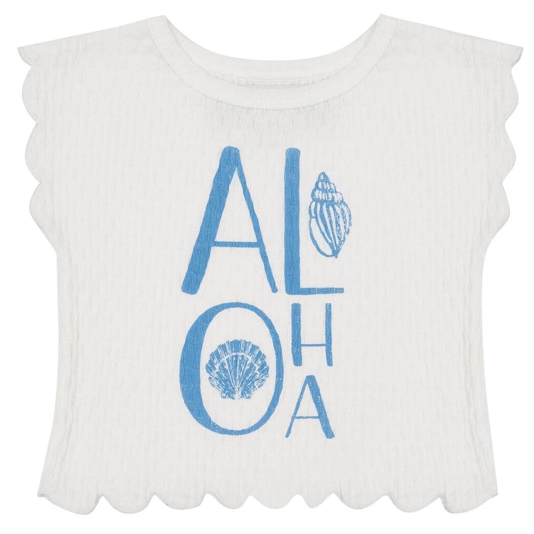 Babe Top Pearl & Angel Skirt Moroccan Blue