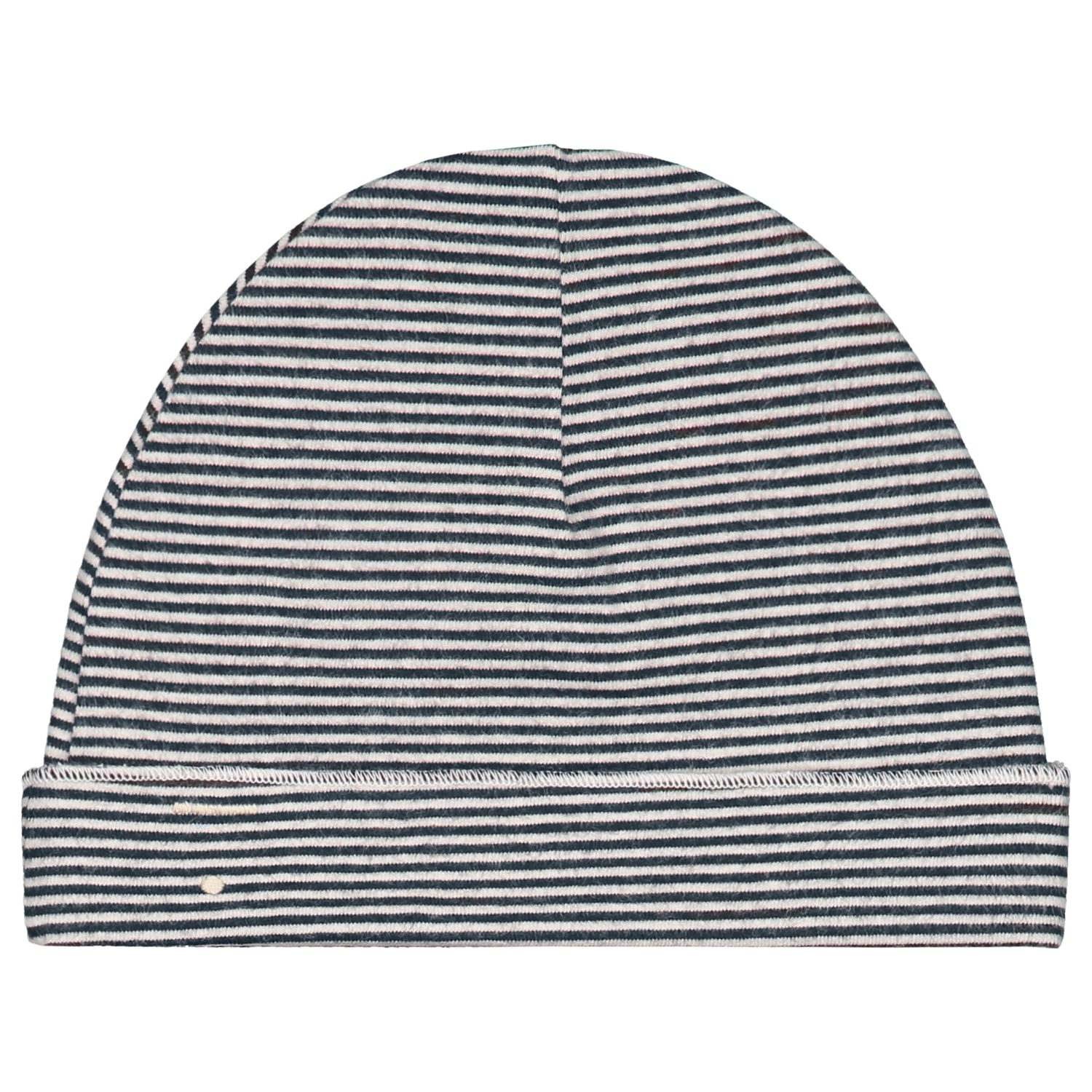 Baby Beanie | Blue Grey/Cream
