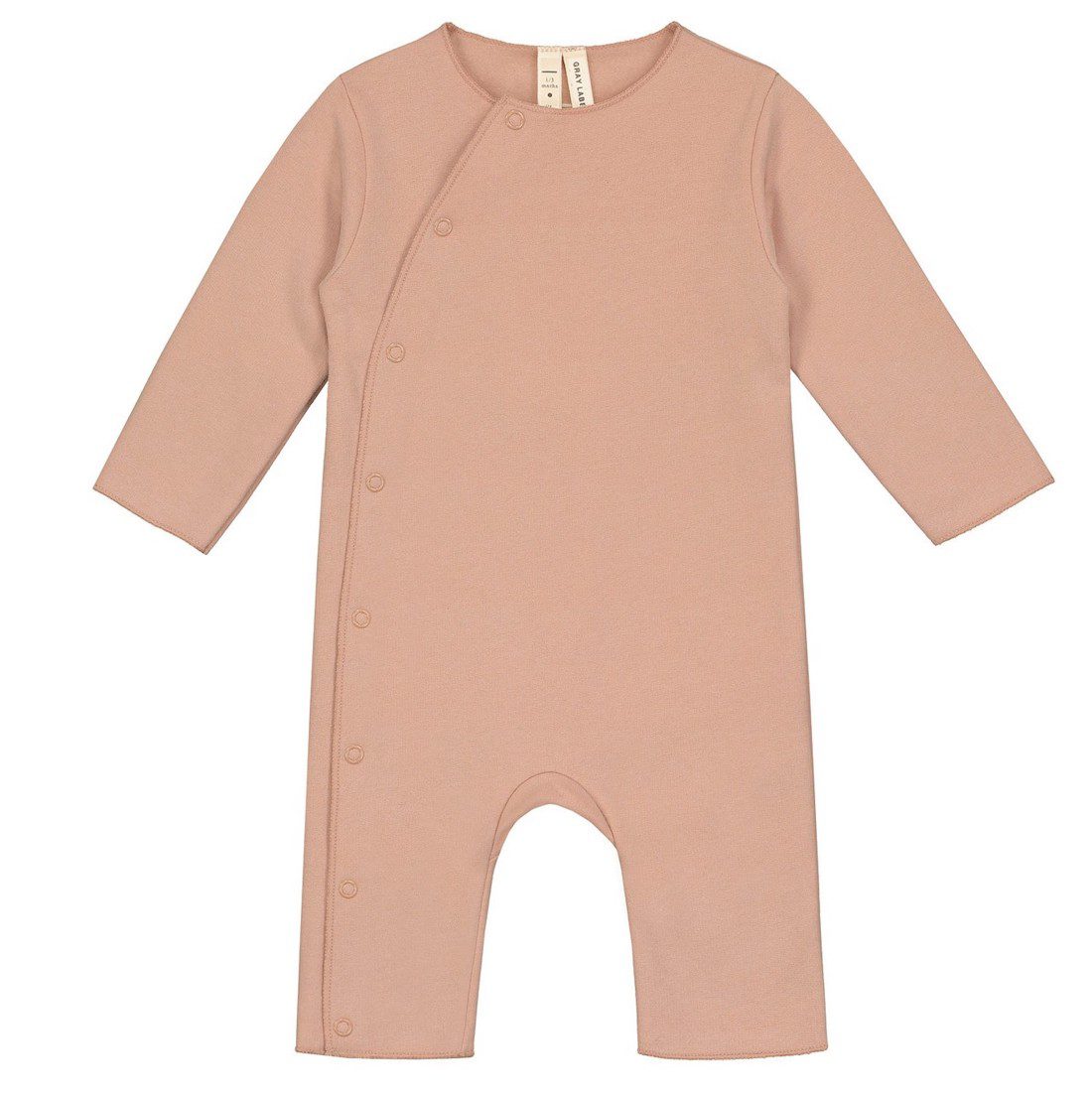 Baby Suit W/ Snaps | Rustic Clay