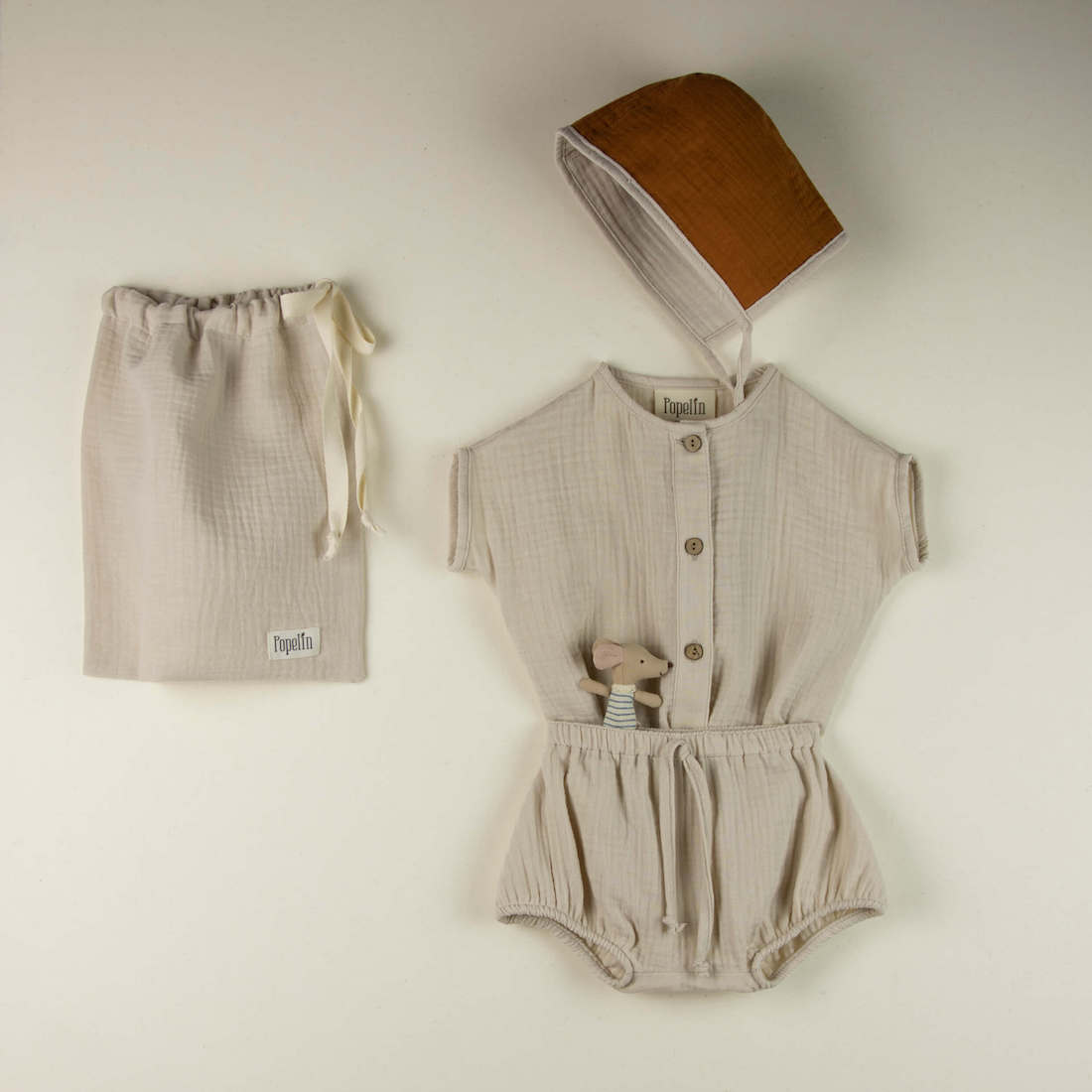 Bambula Shirt & Culotte | Beige