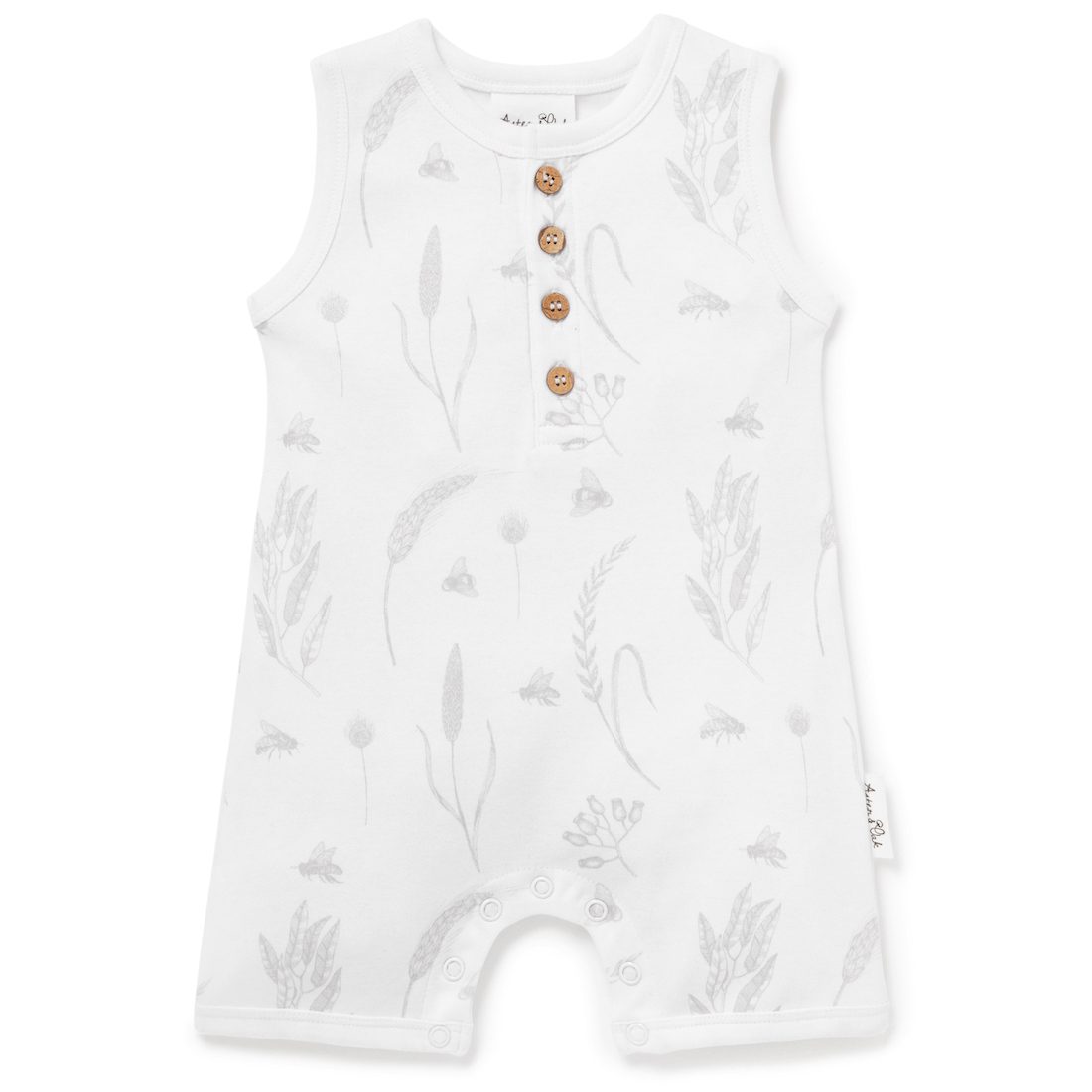 Bee Henley Romper