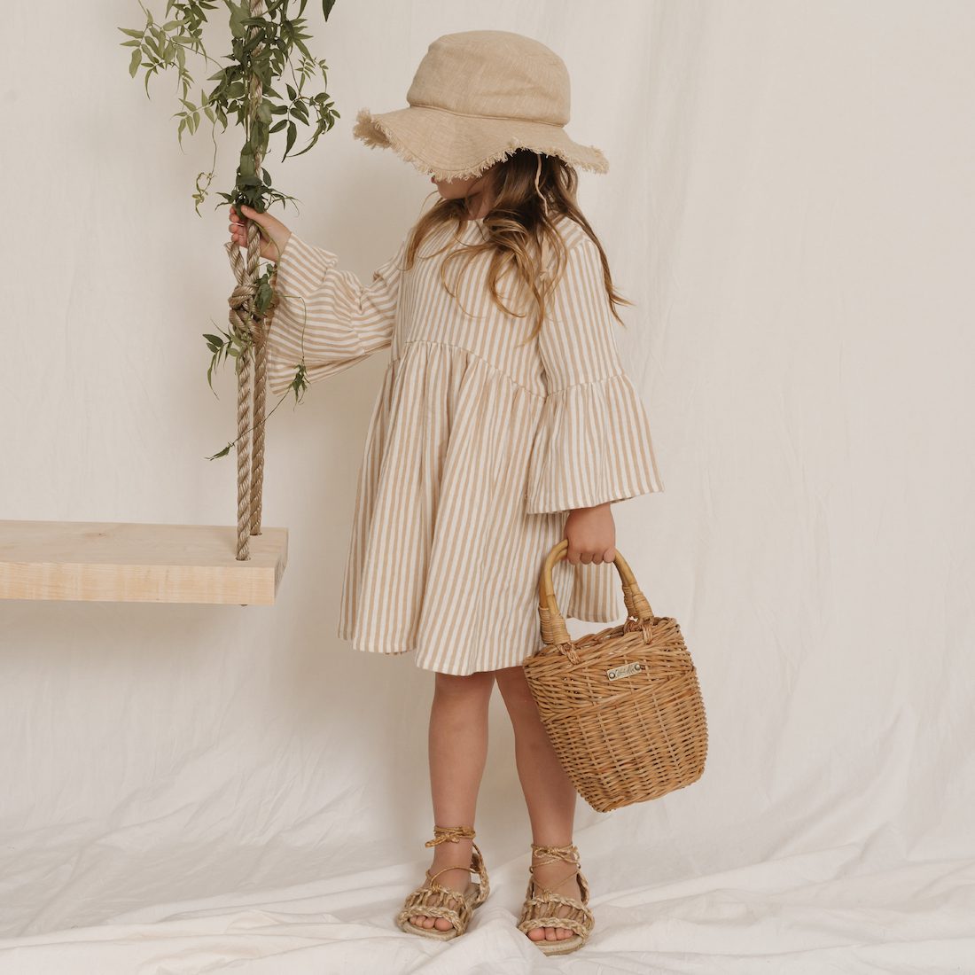 Bell Dress Sage Garden