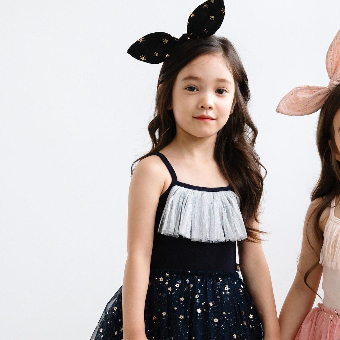 Big Bow Headband | Charcoal