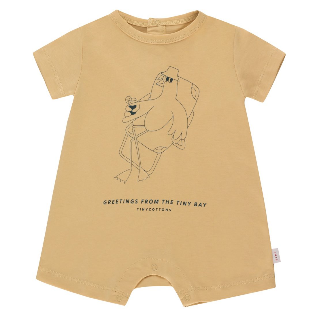 Bird One Piece | Sand/Ink Blue